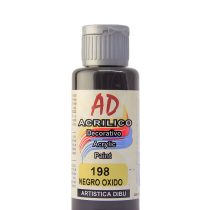 Acrilico ad negro oxido 198