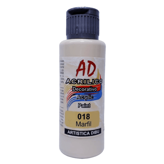 Acrilico ad marfil 018