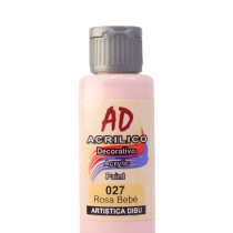 Acrilico ad rosa bebe 027