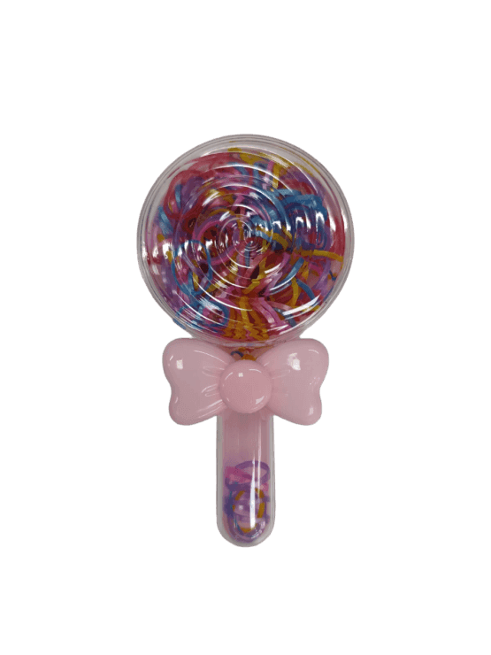 Gomitas para trenzas en paleta