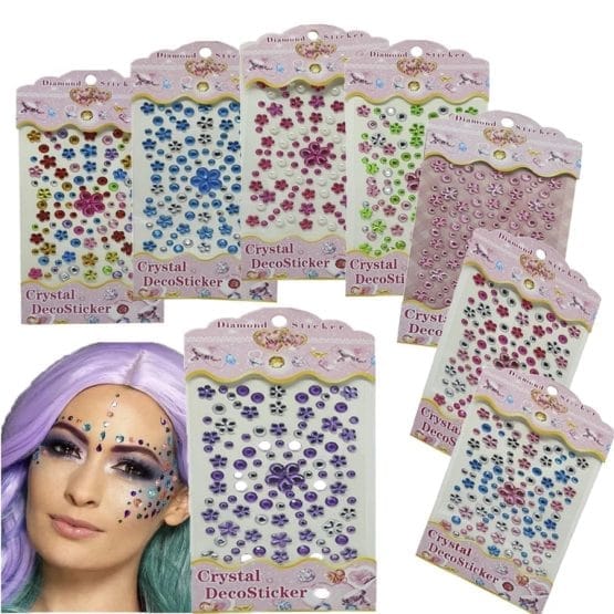 Brillos para el rostro varios diseños