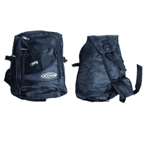 Mochila sport negra 7 cierres
