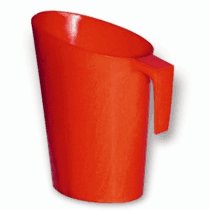 Jarra para bolsa de leche