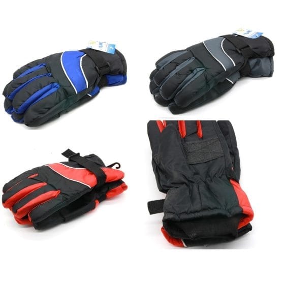 Guantes moto tela avion combinados