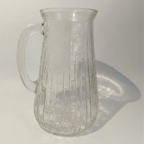 Jarra de vidrio glacial