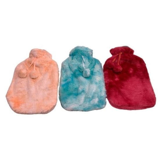 Bolsa agua caliente 2l con pompones