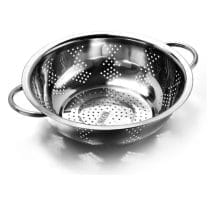 Colador grande de metal 26cm