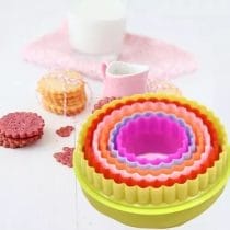 Set x6 cortantes para reposteria