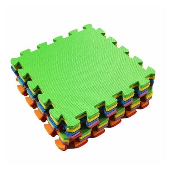 Alfombra goma eva x10 lisa