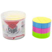 Cubo magico de rubik cilindrico