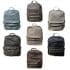 Mochila doble cierre frontal varios colores