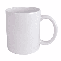 Taza blanca para sublimar 350ml