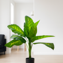 Planta artificial dieffenbachia 100cm