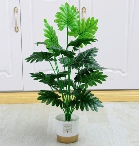 Planta artificial monstera 60 cm