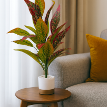 Planta artificial croton 70 cm