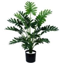 Planta artificial monstera 60 cm maceta negra