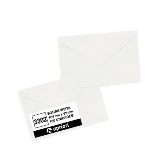 Sobre 103 para tarjeta c/u