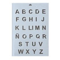Stencil abecedario