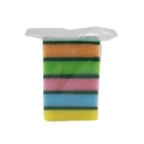 Esponja cocina x5 colores