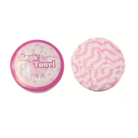 Toalla magica comprimida