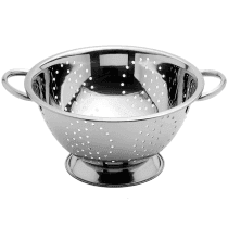 Colador acero inoxidable con pie 24cm