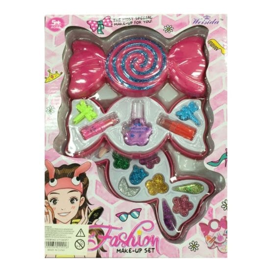 Maquillaje infantil caramelo