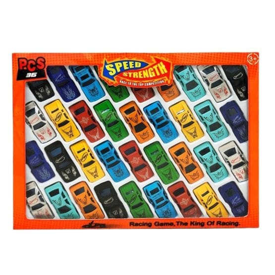 Auto plastico x36 en caja
