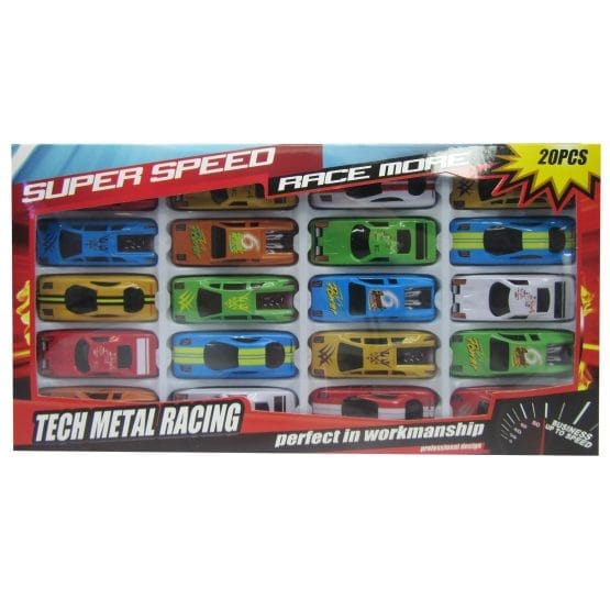 Auto metal x20 en caja