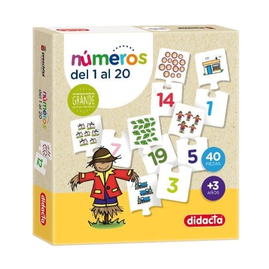 Numeros del 1 al 20