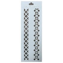 Stencil puntilla romboide