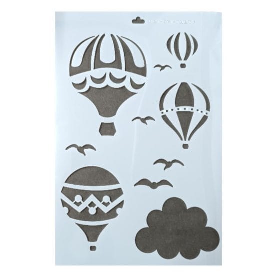 Stencil globos aerostaticos
