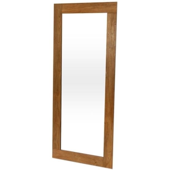 Espejo madera recto 97x47cm