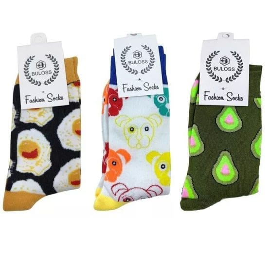 Medias largas con diseño infantil