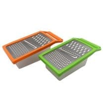 Rallador metal con deposito