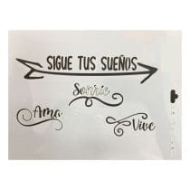 Stencil sigue tus sueños