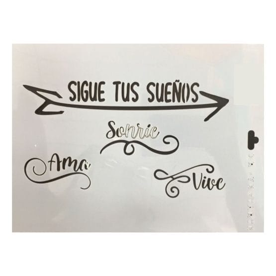 Stencil sigue tus sueños