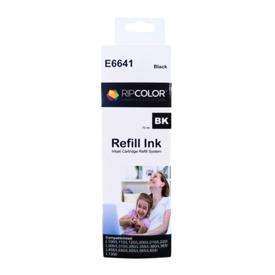 Tinta epson ripcolor e6641 black