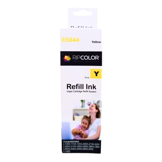 Tinta epson ripcolor e 6644 yellow