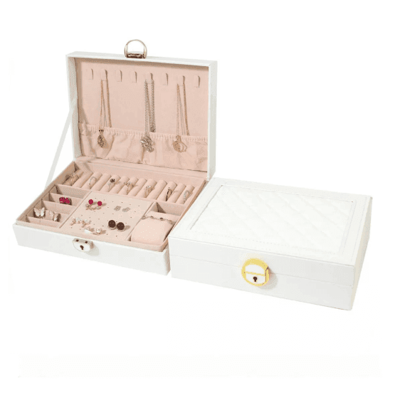 Organizador para joyas con llave