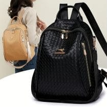 Mochila vintage con textura