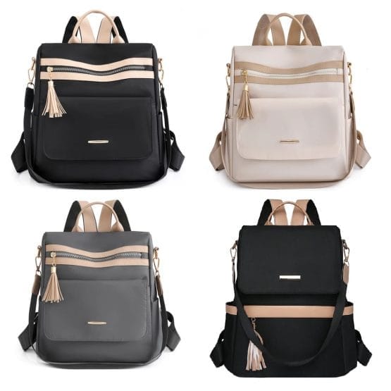 Mochila antirobo con solapa