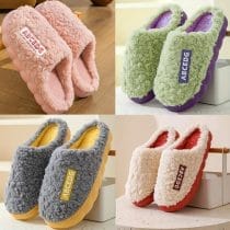 Pantuflas unisex con corderito