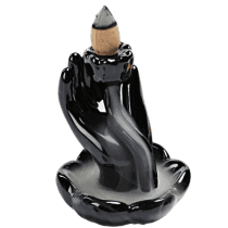 Fuente de humo manos