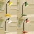 Lampara con pinza colores pasteles recargable