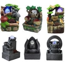 Fuente de agua esfera