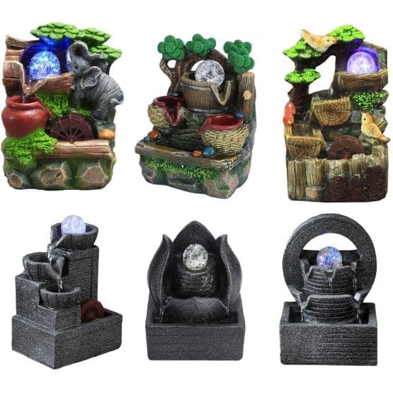 Fuente de agua esfera