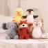 Peluche animalito esponjoso 18 cm