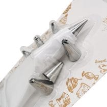 Decorador torta manga con 7 picos metal