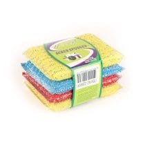 Esponja cocina x4 hilo metal