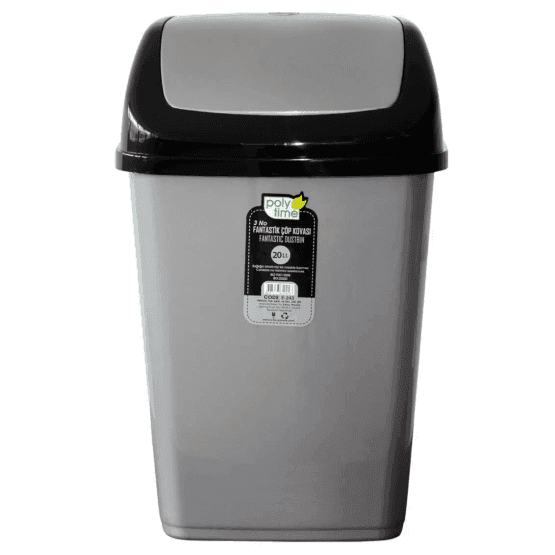 Papelera rectangular 20lts